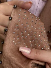 شال نگینی مرواریدی مادام بلا