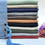 شال وارداتی نخی پانچی فروشگاه مادام بلا