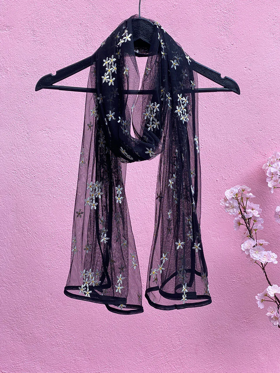 شال میکس توری بابونه مادام بلا