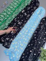 شال میکس توری بابونه مادام بلا