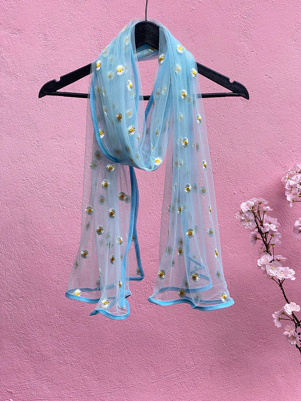 شال میکس توری بابونه مادام بلا