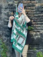 شال میکس سبز (4817) - Image 2