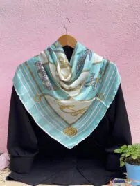 روسری نخی طرحدار زنانه