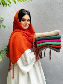 شال کوبایی شاین نخی مادام بلا