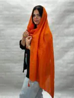 شال پلیسه نخی شال و روسری مادام بلا