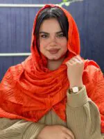 شال مخمل پوم پوم دار (3914)