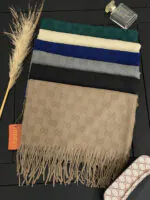 شال موهر طرحدار گوچی مادام بلا