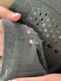 شال بافت تک رنگ شال و روسری مادام بلا