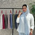 شال تور مارک حریر