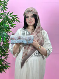 روسری طرحدار زنانه