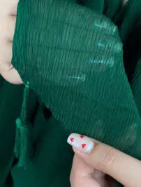 شال نخی کریشه تک رنگ شال مادام بلا