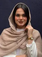 شال نخی تک رنگ زنانه نک مادام بلا