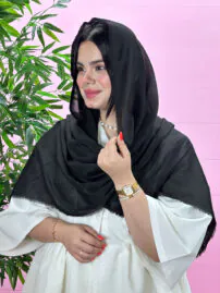 شال مشکی دورریش جاذبه