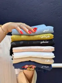 روسری اسلپ تک رنگ