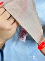 روسری سه گوش تک رنگ اسلپ