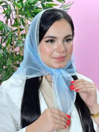 روسری سه گوش تور