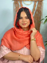 شال نخی تک رنگ مادام بلا رشت