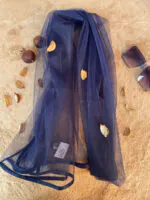 شال شیشه ای دور نوار توری مادام بلا