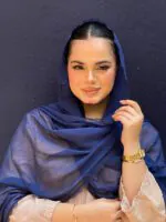 شال حریر پفکی وارداتی مادام بلا