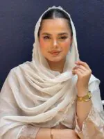 شال حریر پفکی وارداتی مادام بلا