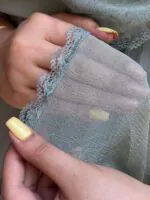 شال حریر پفکی وارداتی مادام بلا