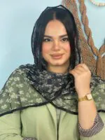 شال توری چاپی مادام بلا