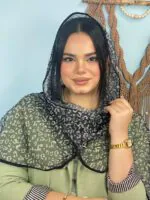 شال توری چاپی مادام بلا