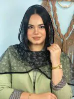 شال توری چاپی مادام بلا