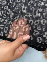 شال توری چاپی مادام بلا