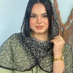 شال توری چاپی مادام بلا