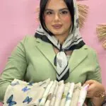 مینی اسکارف نخی مادام بلا