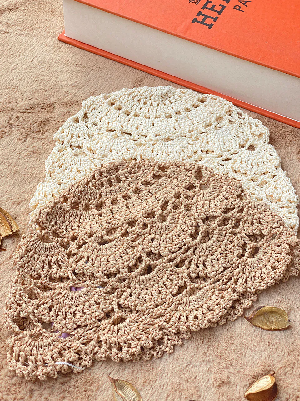 کلاه مکرومه مادام بلا