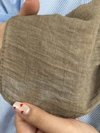 روسری نخی تک رنگ زنانه مادام بلا