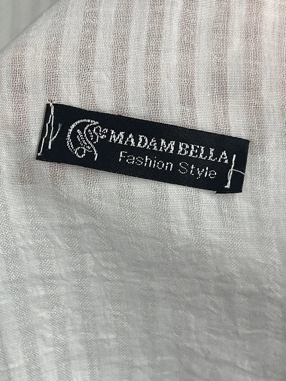 شال نخی تک رنگ مادام بلا رشت