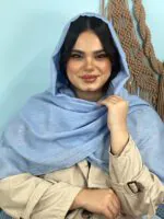 شال نخی تک رنگ مادام بلا رشت