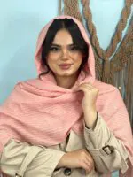 شال نخی تک رنگ مادام بلا رشت