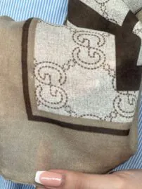 روسری نخی طرحدار گوچی