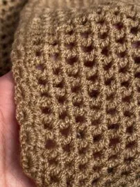 شال رینگی کتان پنبه ای