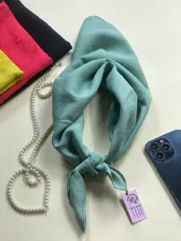 مینی اسکارف اسلپ تک رنگ