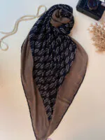 روسری نخی زنانه طرح خوشه مادام بلا