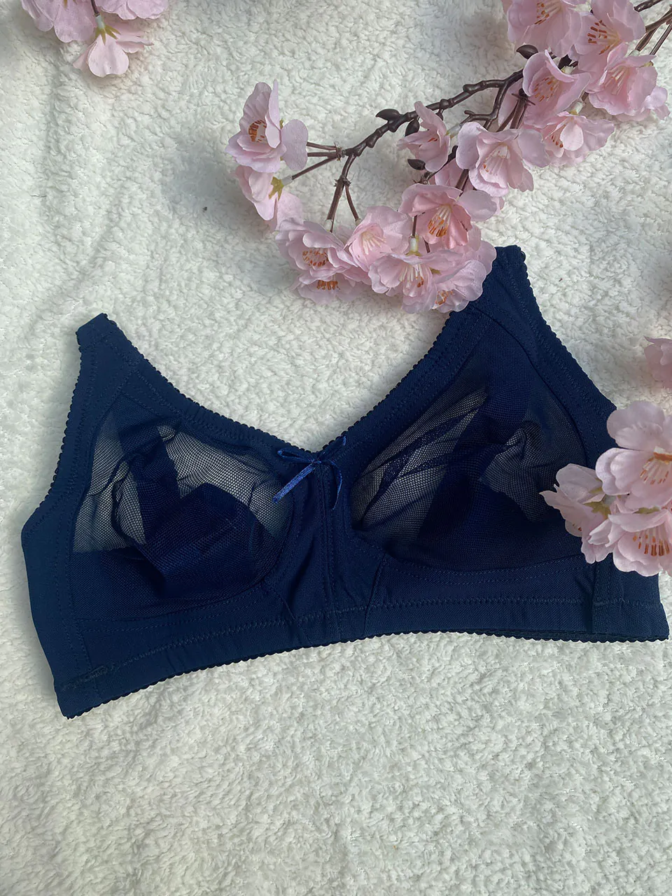 سوتین توری زنانه نخ پنبه