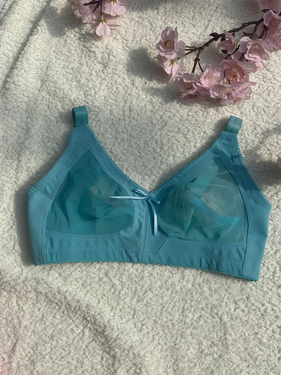 سوتین توری زنانه نخ پنبه