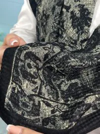 روسری نخی طرحدار سنتی مادام بلا