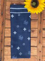 مینی اسکارف نخی طرحدار