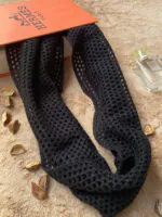 شال رینگی کتان پنبه ای