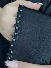 شال کوپرا مشکی مجلسی مادام بلا