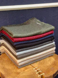 شال بافت دورریش تک رنگ