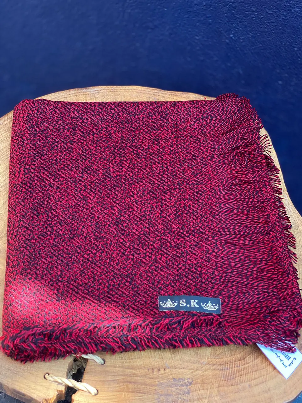 شال بافت دورریش تک رنگ