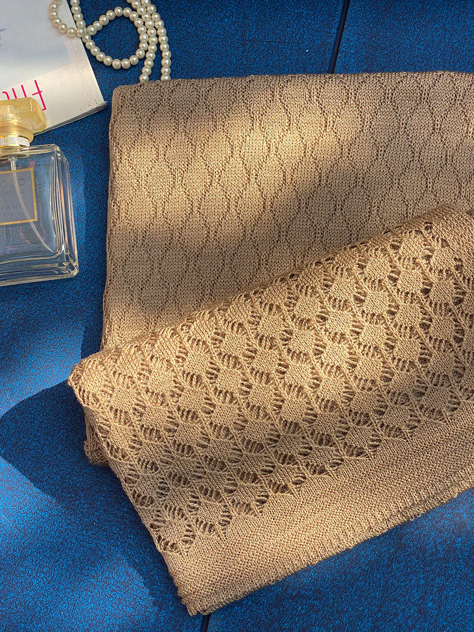 شال رنگی بافت پاییزه مادام بلا رشت