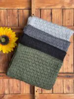 شال رنگی بافت پاییزه مادام بلا رشت